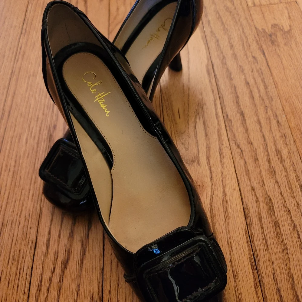 Purple Cole Haan Kitten Heel Pumps - Picture 3 of 4